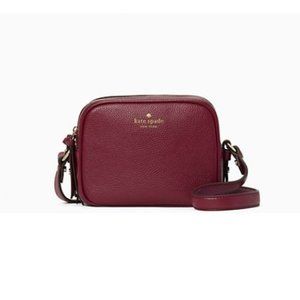 Kate Spade Mulberry Street Pyper Crossbody Purse, Blackerry Preserve NWOT